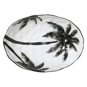 Platou din ceramica 28 cm Palms HK Living