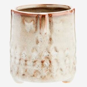 Ghiveci bej/maro din ceramica 8,5 cm Jemima Madam Stoltz