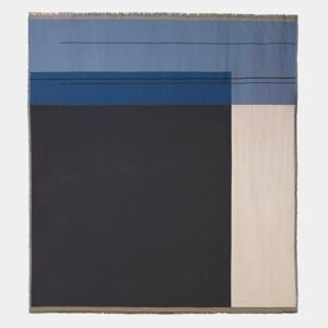 Cuvertura multicolora din bumbac 240x250 cm Block Bed Blue Ferm Living