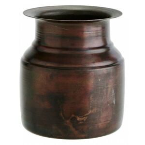 Vaza maro bronz din fier 9,5 cm Lara Bronze Madam Stoltz