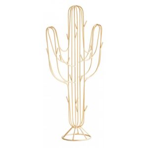 Suport pentru bijuterii din fier 39 cm Cactus Avi Gold Madam Stoltz