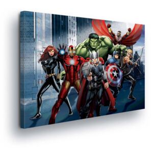 Tablou - Marvel Superheroes II 60x40 cm