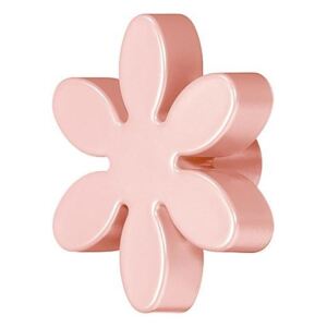 Buton floare roz pentru mobilier copii