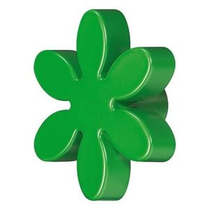 Buton floare verde pentru mobilier copii