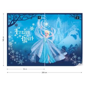 Fototapet - Disney Frozen Vliesová tapeta - 208x146 cm