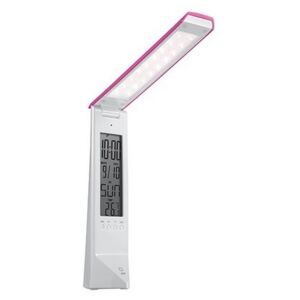 LED Lampă de masă multifuncțională dimmabilă DAISY LED/1,6W/USB alb-roz