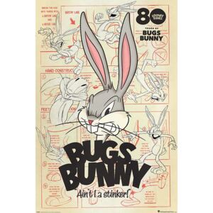 Buvu Poster - Looney Tunes (Bugs Bunny Aint I A Stinker)