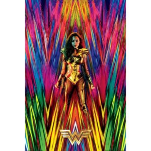 Buvu Poster - Wonder Woman 1984 (Neon Static)