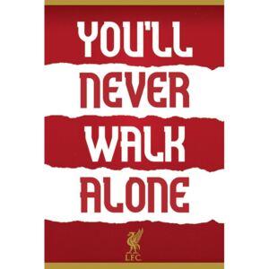 Buvu Poster - Liverpool FC (You'll Never Walk Alone)
