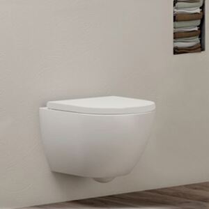 Vas WC Suspendat Rimless Serie Comoda di Azzurra Alb