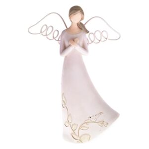 Decorațiune în formă de înger Dakls, înălțime 13 cm