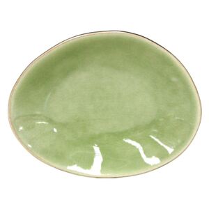 Farfurioară din gresie ceramică pentru desert Costa Nova Riviera, ⌀ 16 cm, verde