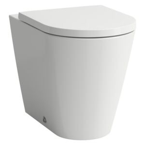 Vas WC Kartell by Laufen 56x37cm, back-to-wall, pentru rezervor ingropat, alb