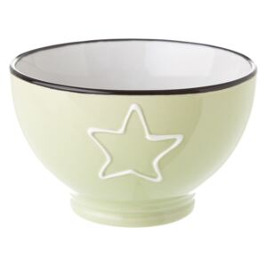Bol din ceramică Unimasa Star, 580 ml, verde
