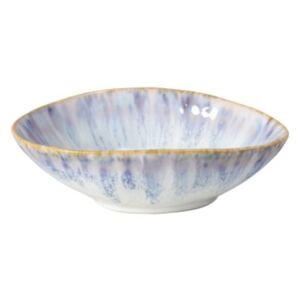 Bol din gresie ceramică Costa Nova Brisa, ⌀ 15 cm, alb - albastru