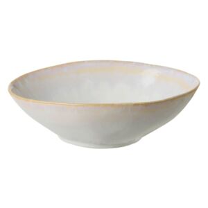 Bol oval din gresie ceramică Costa Nova Brisa, alb