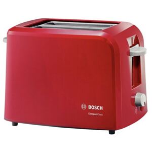 Toaster Bosch TAT 3A014 980W 2 felii, rosu