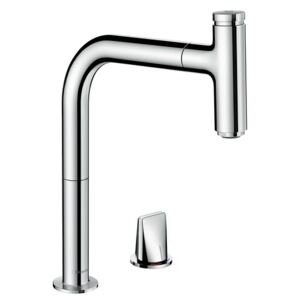 Baterie bucatarie Hansgrohe M7119-H200 din doua elemente, ComfortZone 200, dus extractibil, crom