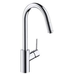 Baterie bucatarie Hansgrohe M5214-H260, ComfortZone 260, dus extractibil, crom