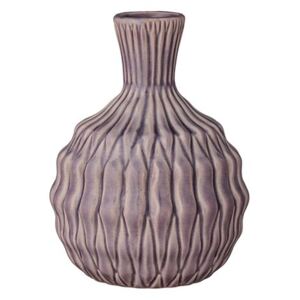Vaza din ceramica mov Heavy Structure Bloomingville