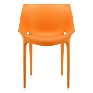 Scaun Kartell Dr. Yes design Philippe Starck & Eugeni Quitllet, portocaliu