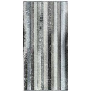 Prosop baie Cawo Unique Stripes 70x140 cm antracit