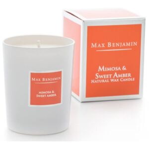 Lumanare parfumata Max Benjamin Classic Mimosa & Sweet Amber 190g
