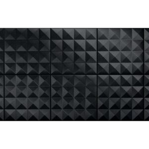 Faianta Diesel Living Synthetic 20x20cm, 6.5mm, Hard Studs Black