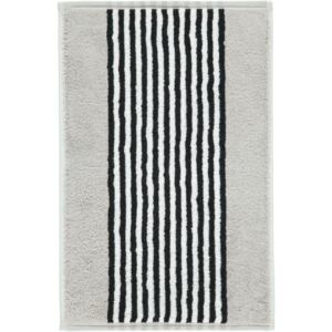 Prosop baie Cawo Black & White Stripes 50x100cm, 76 argintiu