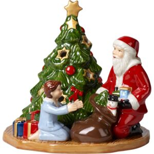 Suport lumanari Villeroy & Boch Christmas Toys Gift Giving 14,5x14x13,5cm