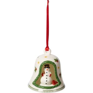 Decoratiune brad Villeroy & Boch My Christmas Tree Bell Snowman 8.5cm