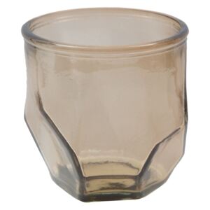 Vaza sticla reciclata STONE GREY (cm) O 9X9