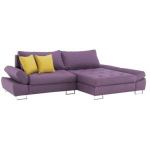 Set canapea, material Orinoco violet / muŞtar, dreapta, GRES