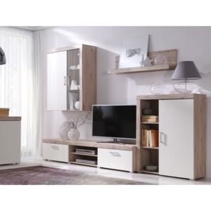 Mobila pentru sufragerie LVH18, Culoare: San marino + crem
