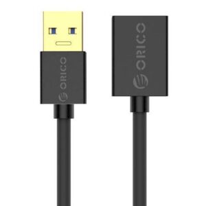 Cablu extensie Orico U3-MAA01 USB3.0 Type-A Male - Female 1m negru