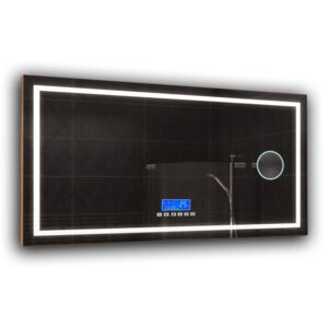 Oglindă cu carcasă şi iluminare LED şi panoul LCD LSP15
