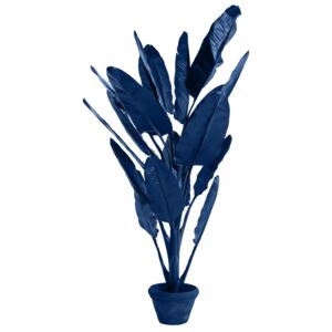 Planta artificiala cu ghiveci din ceramica si plastic 3 m Banana Blue Pols Potten