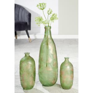 Vaza Felce, sticla, verde, 38 cm