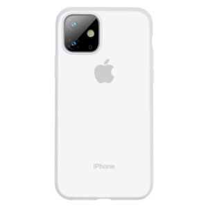 Husa Baseus Liquid Silica Gel Protective pentru iPhone 11, Clear White
