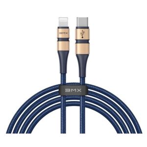 Cablu de date/incarcare USB-C->Lightning, Baseus BMX Mini, 1.8M 18W