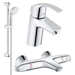 Set complet baterii baie cada termostat Grohe Grohtherm 1000