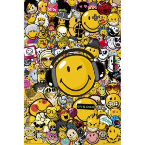 Smiley - Tribal Styles Poster, (61 x 91,5 cm)