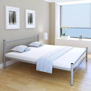 Cadru metalic pentru pat, 180 x 200 cm, gri