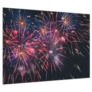 Tablou cu artificii (Modern tablou, 70x50 cm)