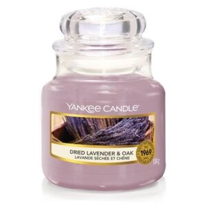 Yankee Candle parfumata lumanare Dried Lavender & Oak Classic mica