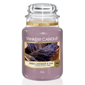 Yankee Candle parfumata lumanare Dried Lavender & Oak Classic mare