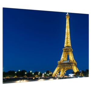 Tablou cu turnul Eiffel (Modern tablou, 70x50 cm)