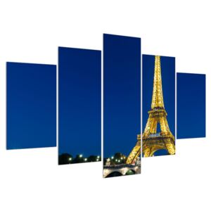 Tablou cu turnul Eiffel (Modern tablou, 150x105 cm)