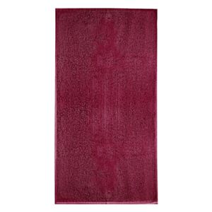 Prosop fără bordură frotir Terry Towel - Marlboro roșie
