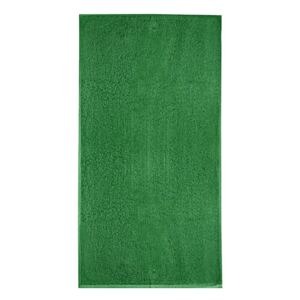 Prosop fără bordură frotir Terry Towel - Mediu verde